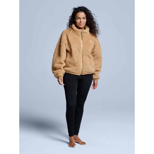 POEDERBAAS Four Seasns Fluffy Jkt W sand - Afbeelding 2