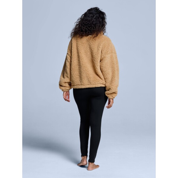 POEDERBAAS Four Seasns Fluffy Jkt W sand - Afbeelding 4