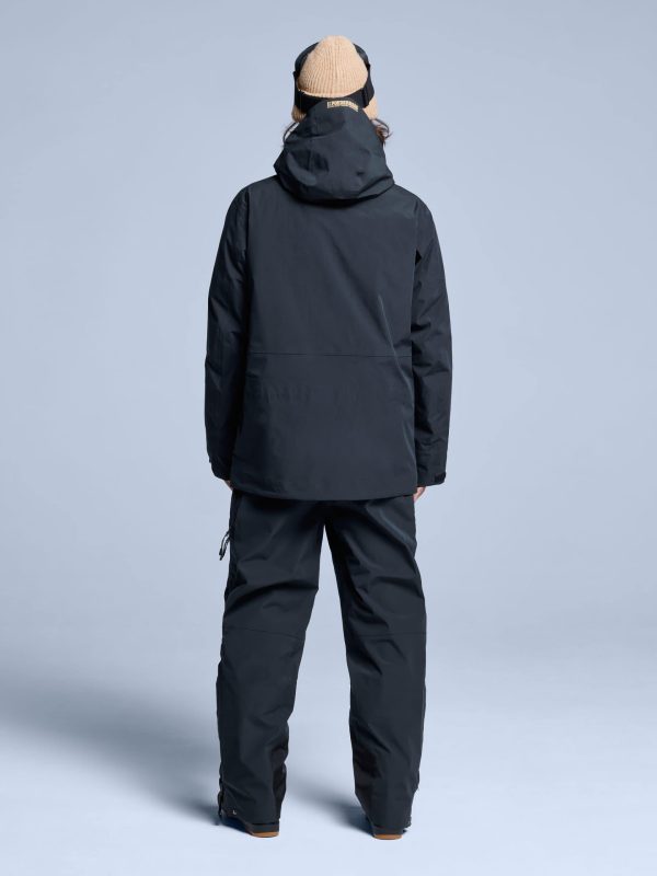 POEDERBAAS Freeride 3L Shell Jckt Mn blck - Afbeelding 4