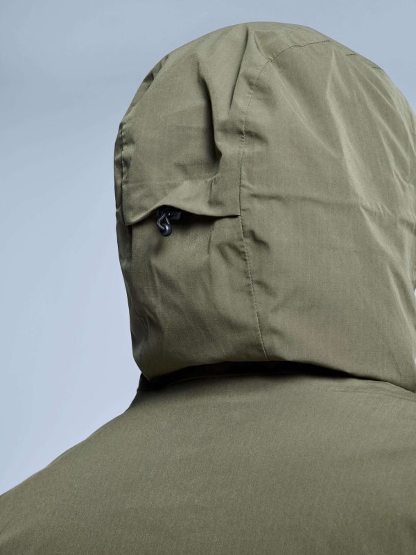 POEDERBAAS Freeride 3L Shell Jckt Mn oliv - Afbeelding 6