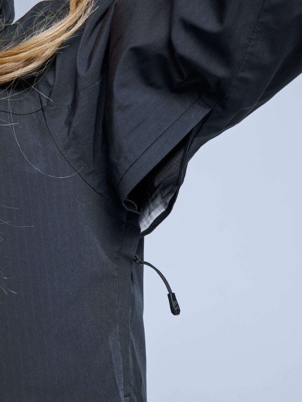 POEDERBAAS Freeride 3L Shell Jckt Wm blck - Afbeelding 6