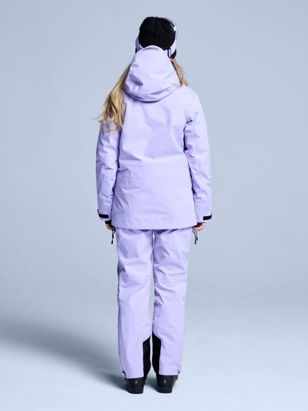 POEDERBAAS Freeride 3L Shell Jckt Wm lila - Afbeelding 3