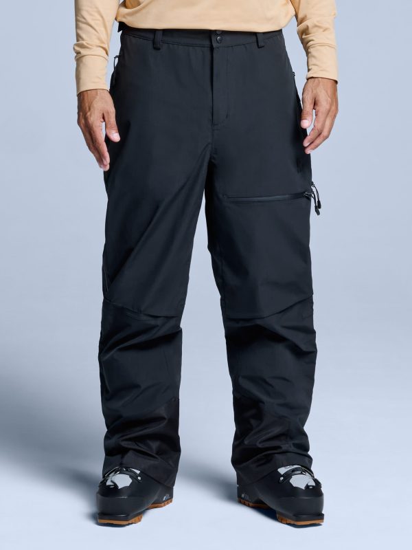 POEDERBAAS Freeride 3L Shell Pant Mn blck - Afbeelding 2