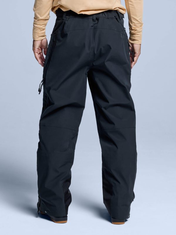 POEDERBAAS Freeride 3L Shell Pant Mn blck - Afbeelding 4