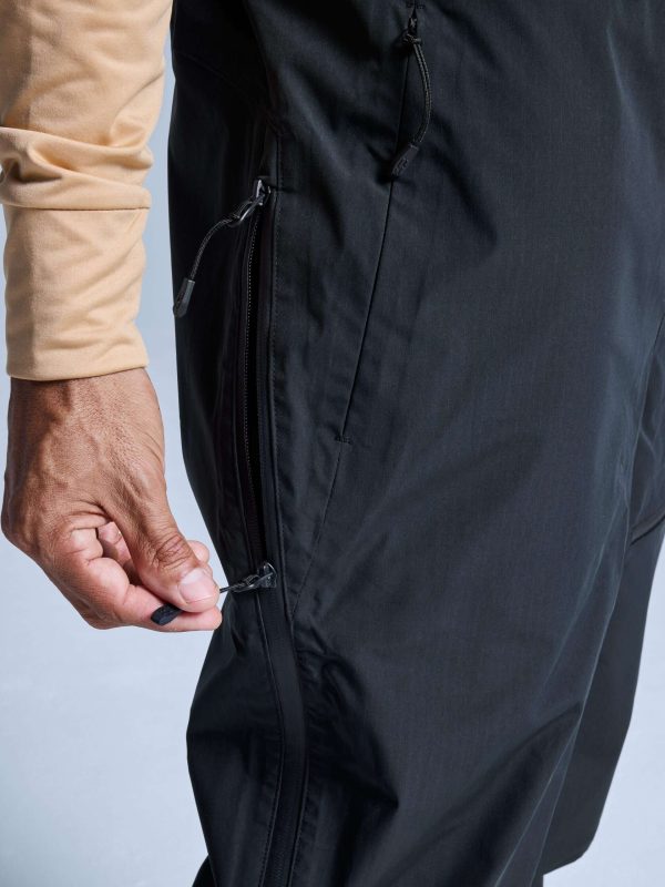 POEDERBAAS Freeride 3L Shell Pant Mn blck - Afbeelding 5