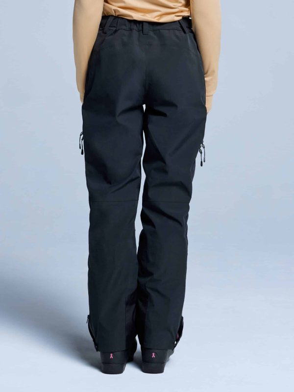 POEDERBAAS Freeride 3L Shell Pant Wm blck - Afbeelding 2