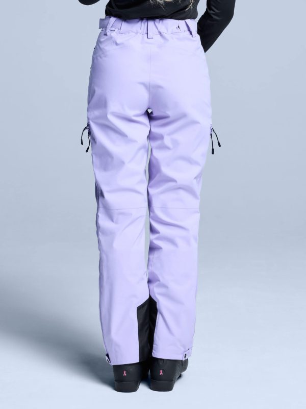 POEDERBAAS Freeride 3L Shell Pant Wm lila - Afbeelding 4
