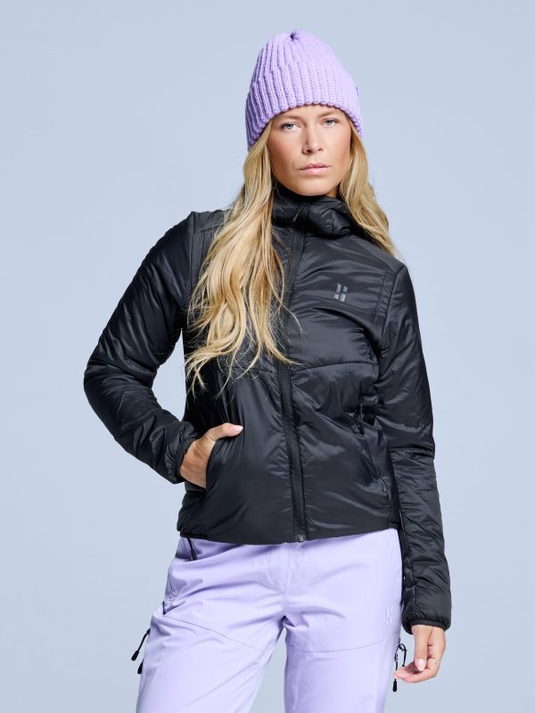 POEDERBAAS Freeride Insul. Jacket W blk - Afbeelding 4