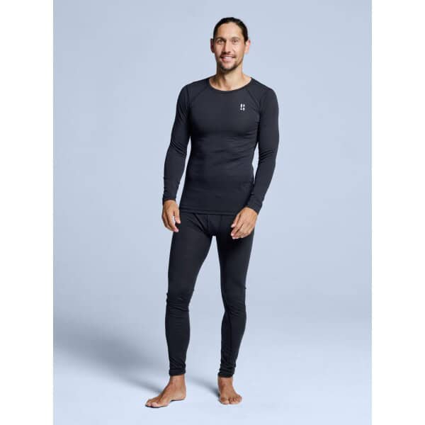 POEDERBAAS Merino Baselayer Shrt M blk - Afbeelding 6