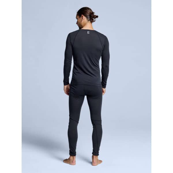 POEDERBAAS Merino Baselayer Shrt M blk - Afbeelding 4