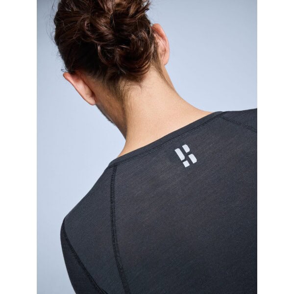 POEDERBAAS Merino Baselayer Shrt M blk - Afbeelding 2