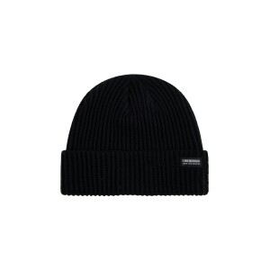 POEDERBAAS Royal rib beanie black