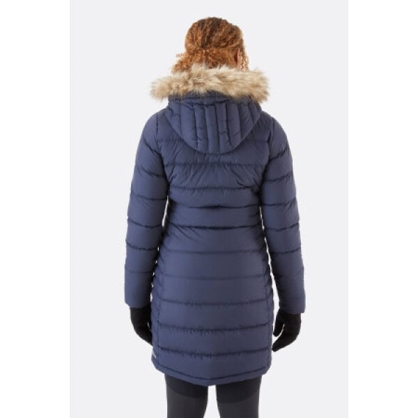 RAB Deep cover parka dames staal grijs - Afbeelding 2