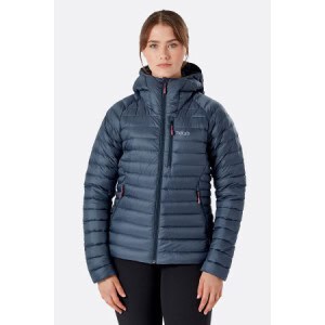 RAB Microlight Alpine jas dames staal grijs