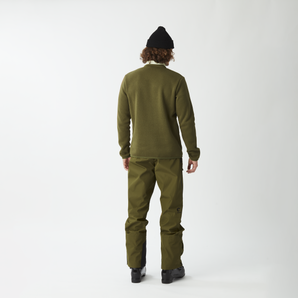 PICTURE Dauwy Fzip Flc tobacco - Afbeelding 4