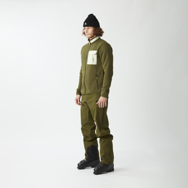 PICTURE Dauwy Full zip Flc tobacco - Afbeelding 3