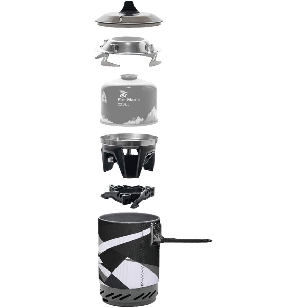 FIRE MAPLE STAR X2 brander black - Afbeelding 2