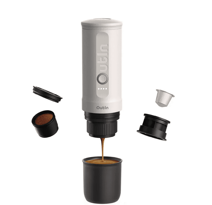 OUTIN Nano Espresso Machine Nano White