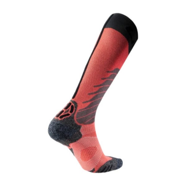 Uyn Dames Ski One Merino roze/zwart - Afbeelding 3