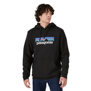PATAGONIA men P-6 Logo Uprisal Hoody Black
