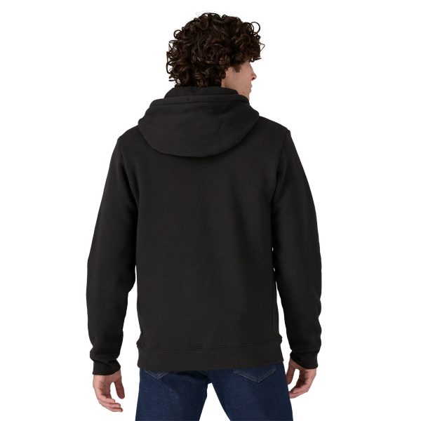 PATAGONIA m's P-6 logo uprisal hdy blk - Afbeelding 2