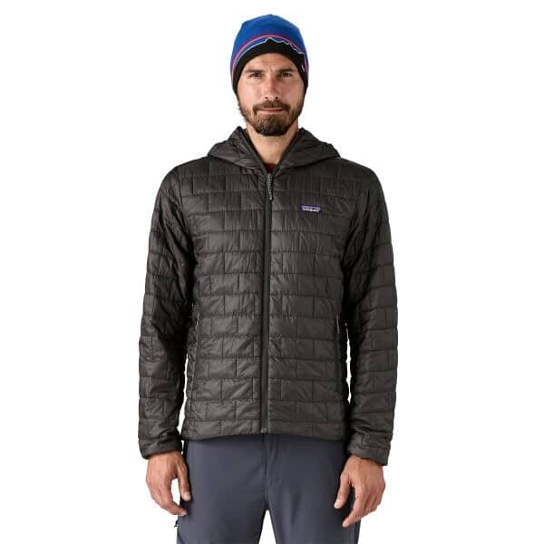 PATAGONIA Men's Nano Puff Hoody - Black - Afbeelding 2