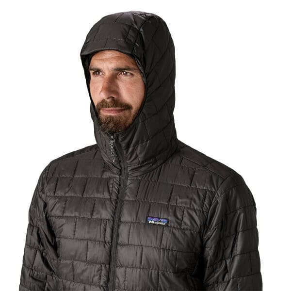 PATAGONIA Men's Nano Puff Hoody - Black - Afbeelding 5