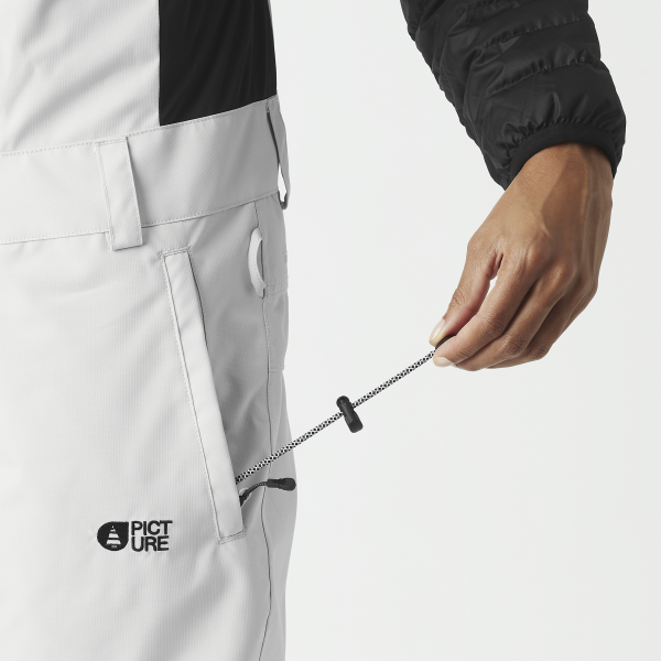 PICTURE Brita Bib pants vapor grey - Afbeelding 10