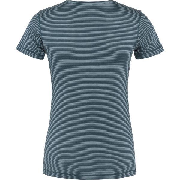 FJALLRAVEN Abisko Cool T-shirt W ind blue - Afbeelding 2