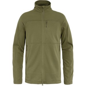 FJALLRAVEN Abisko lite fleece jkt m Green