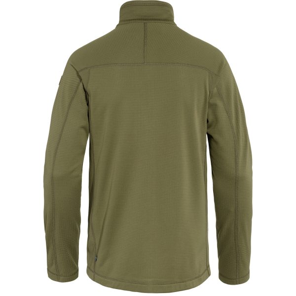 FJALLRAVEN Abisko lite fleece jkt m Green - Afbeelding 2