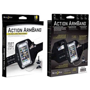 Nite Ize Action armband zwart L