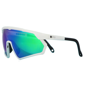 APHEX xtr 1.0 fietsbril wit groen c3