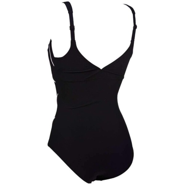 ARENA Jewel One Piece C Cup Badpak W | Black/White - Afbeelding 3