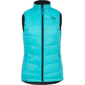 HIGHLANDER Ladies Reversible Gilet bk/tur