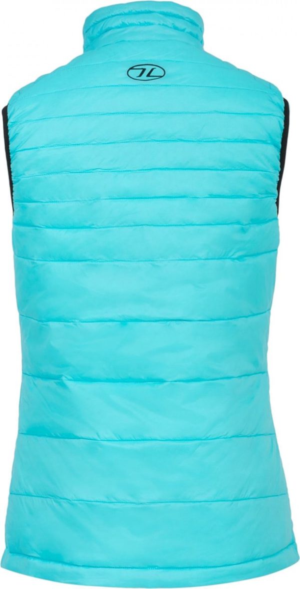 HIGHLANDER Ladies Reversible Gilet bk/tur - Afbeelding 3
