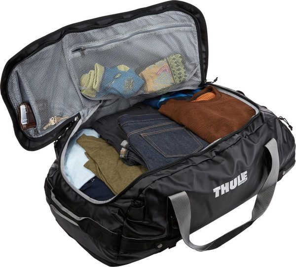 THULE Chasm 90l duffle olive - Afbeelding 2