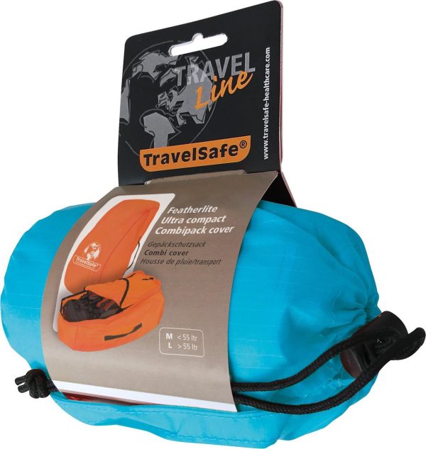 TRAVELSAFE Combipack Cover M azuur <55L - Afbeelding 3