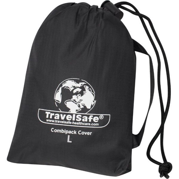 TRAVELSAFE Combipack cover L - Flightbag en Raincover (55-85L) - zwart - Afbeelding 4