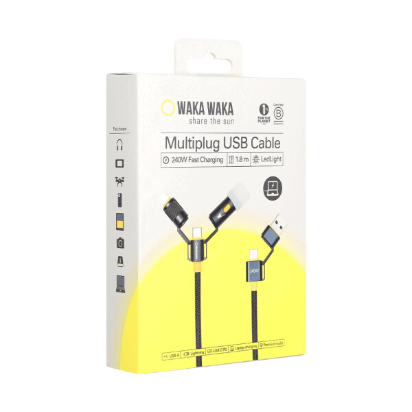 WAKAWAKA Connect-Pro  usb-kabel 240W - 180cm - Afbeelding 4
