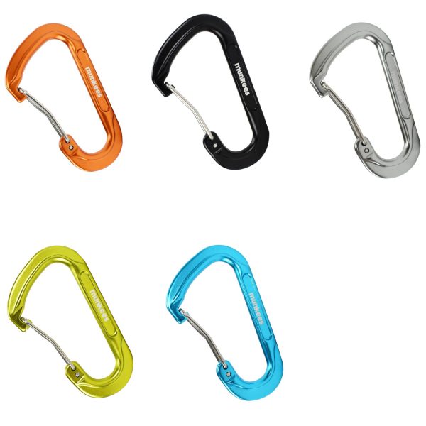 MUNKEES Forged D-shaped karabiner - Afbeelding 2