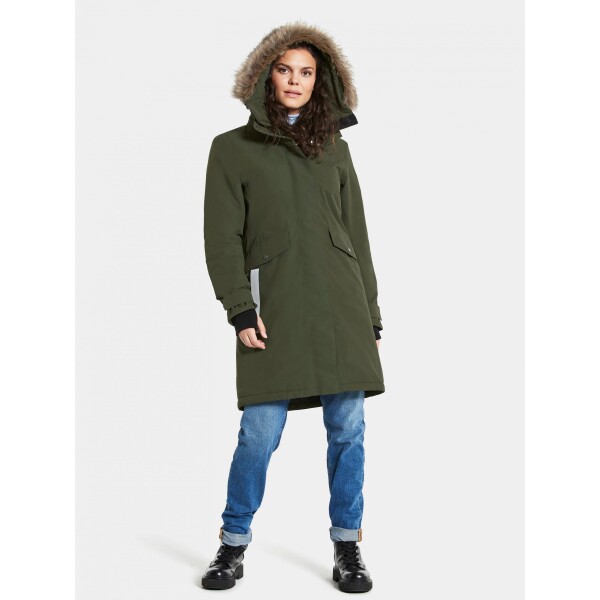 DIDRIKSONS Erika Parka Dames - Groen - Afbeelding 2