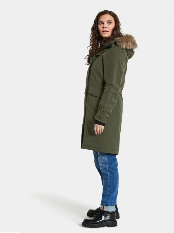DIDRIKSONS Erika w parka 3 groen - Afbeelding 4