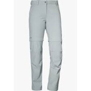 SCHOFFEL Pants Ascona zip off - grijs