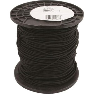 HIGHLANDER Elastiek 2,5mm zwart