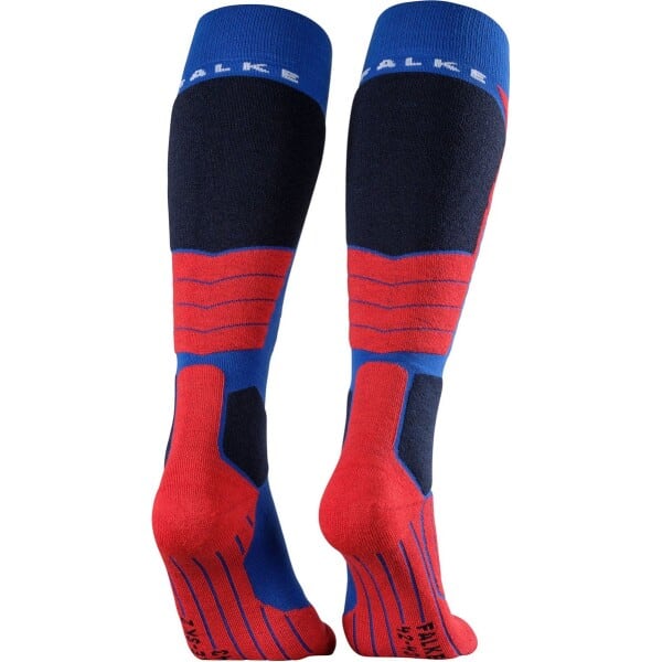 FALKE SK2 Intermediate Wintersportsokken U | Blauw/Rood - Afbeelding 3