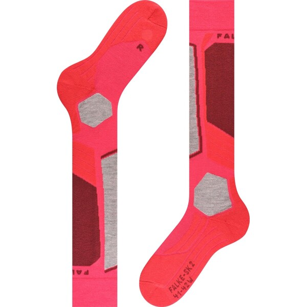 FALKE SK2 Intermediate Wintersportsokken W | Rose - Afbeelding 3