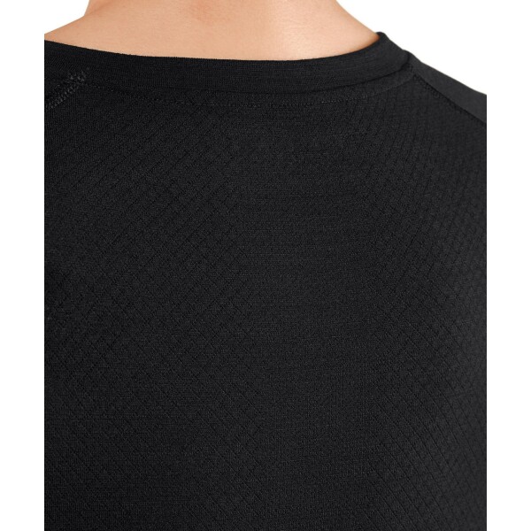 FALKE Dames T-shirt Wool-Tech Light - Zwart - Afbeelding 4