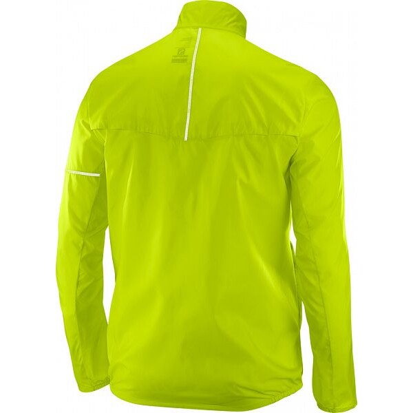 Salomon - Fast wing jkt M - acid lime - lichtgewicht windjack - Afbeelding 2