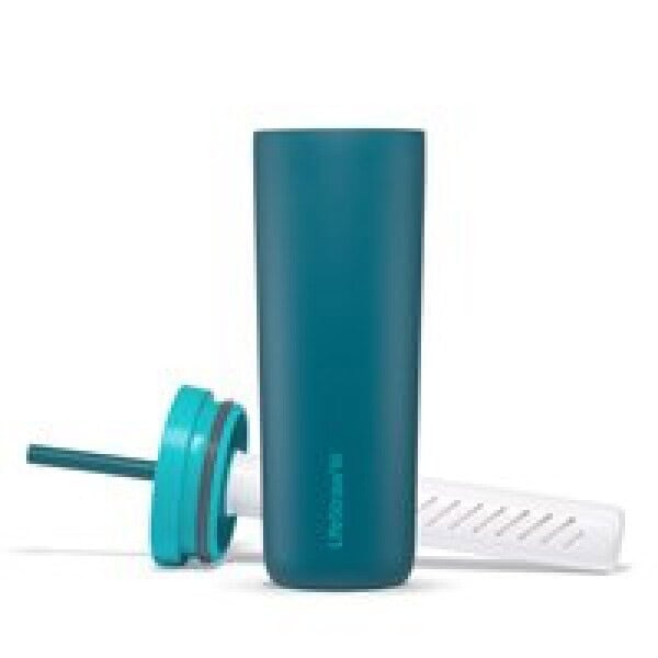 LifeStraw - waterfilterfles Go Tumbler 500 ml RVS - Blauw - Afbeelding 2